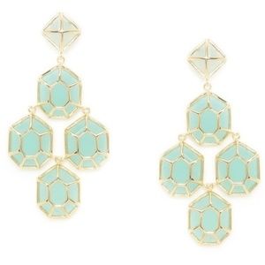 Kendra Scott Lorraine Chandelier Earrings - Mint